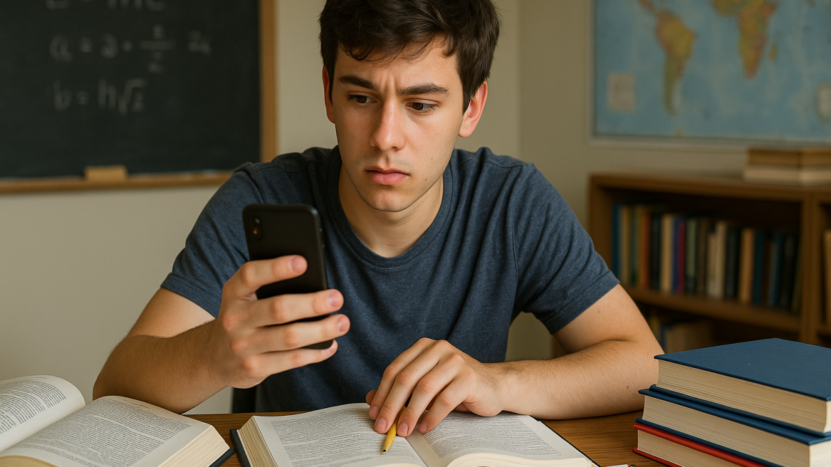 قابلیت قفل شرطی اپلیکیشن های اعتیاد آور در study room