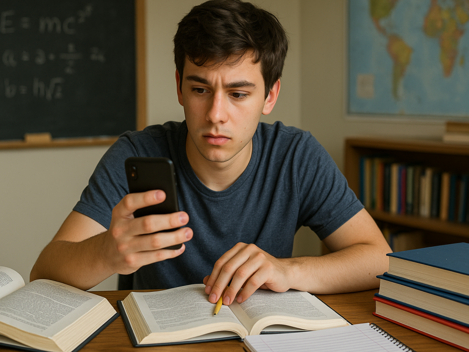 قابلیت قفل شرطی اپلیکیشن های اعتیاد آور در study room